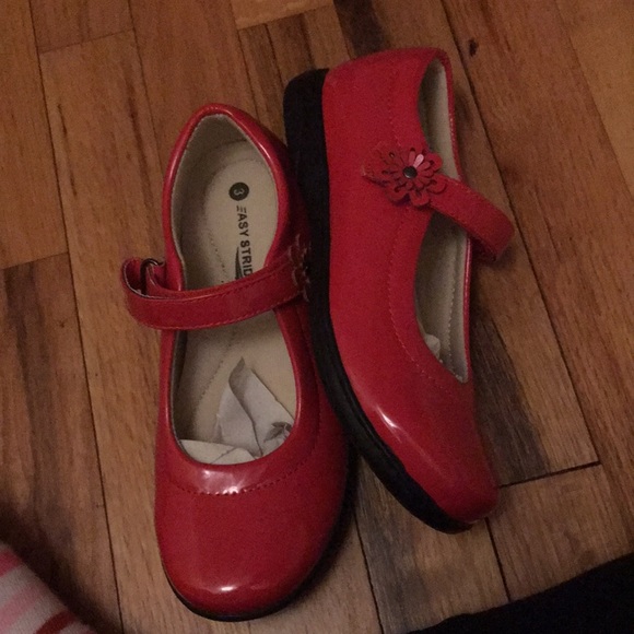 Mary Jane red dress shoes - Picture 4 of 6